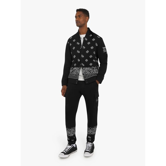 Size Small Dogg Supply Varsity Jacket by Snoop Dogg Mens Black Unisex Sweatshirt - Picture 4 of 8